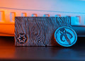 Beskar Ingot Prop, BESKAR 2.0. 2nd version! +++ FREE COIN - Used in the official Star Wars Promotion Mandalorian Blu Rays -