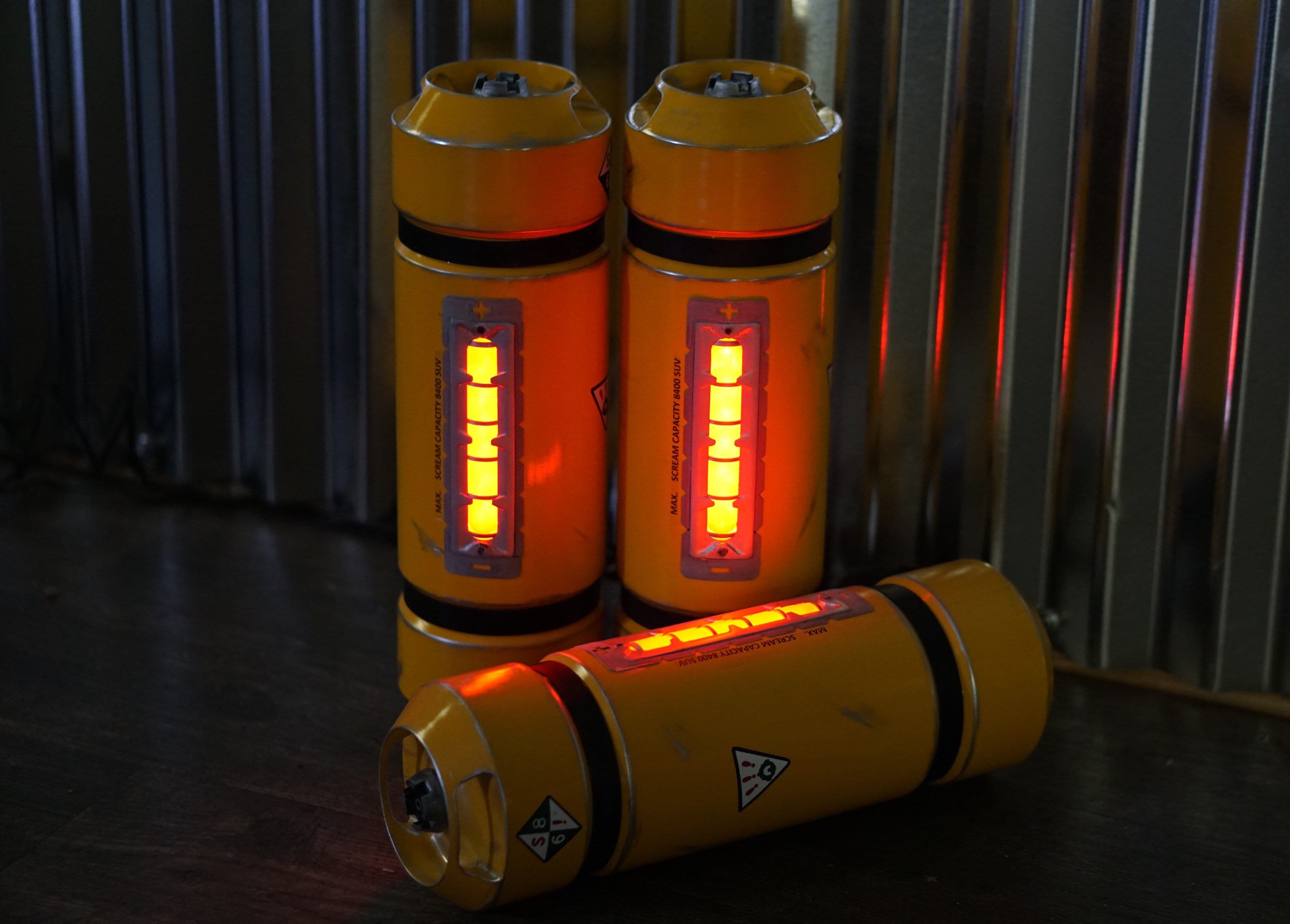 Monsters Inc Scream Canister Light, Scream Can, Monster University Scream Can, Scream Canister Perfect Gift For any Disney fan! V2.0