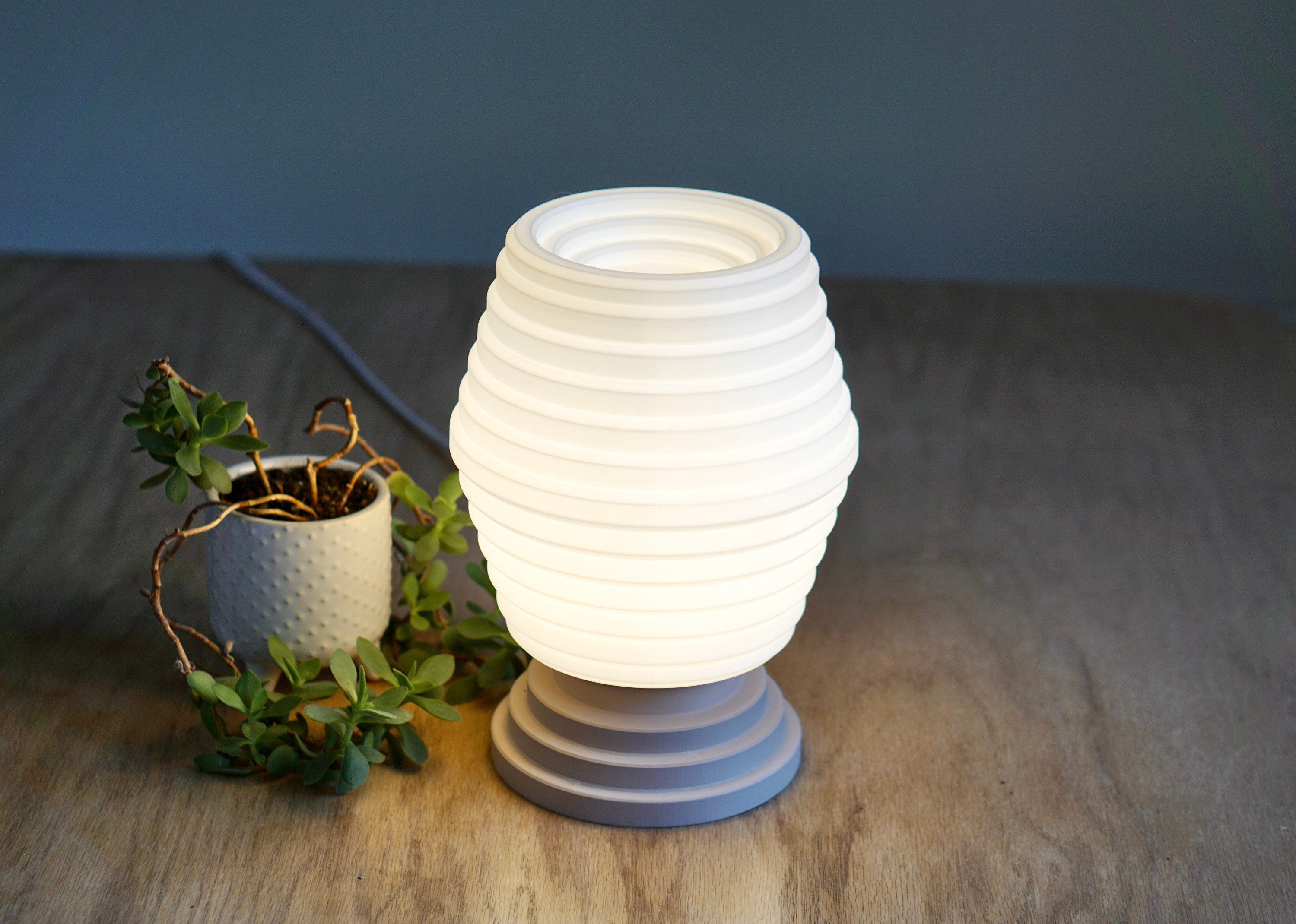 LAYERS - Modern Lamp - Minimal Lamp-  Table Lamp - Modern Accent Lamp -