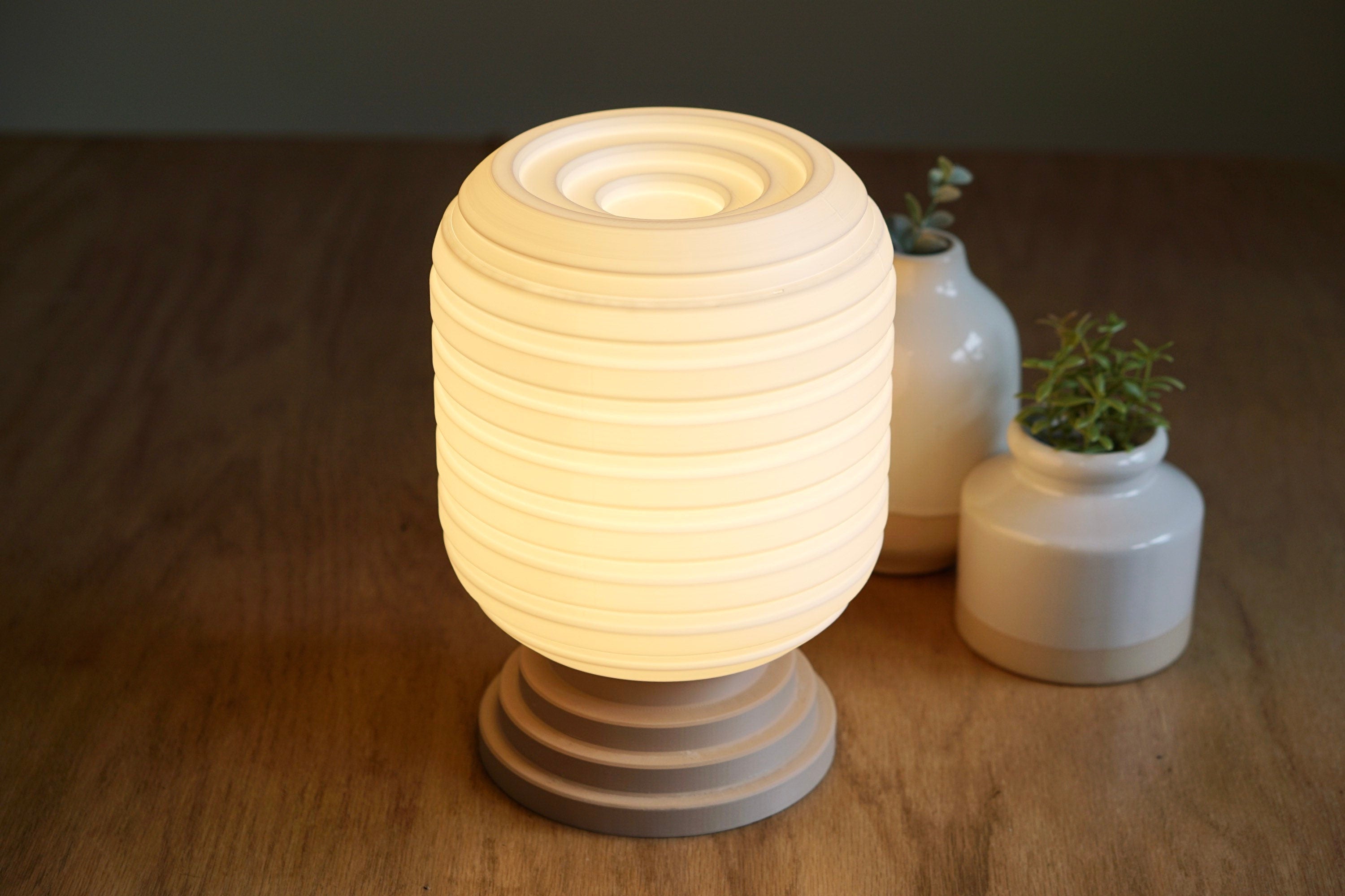 LAYERS - Modern Lamp - Minimal Lamp-  Table Lamp - Modern Accent Lamp -