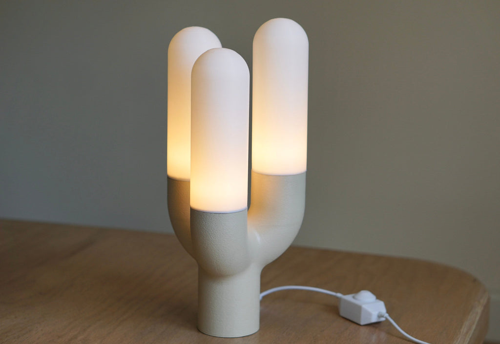 KACTI  - Modern Accent Lamp - Plant Lamp - Eco Lamp - Minimal Table Lamp - Mushroom Lamp - Quirky Lamp-