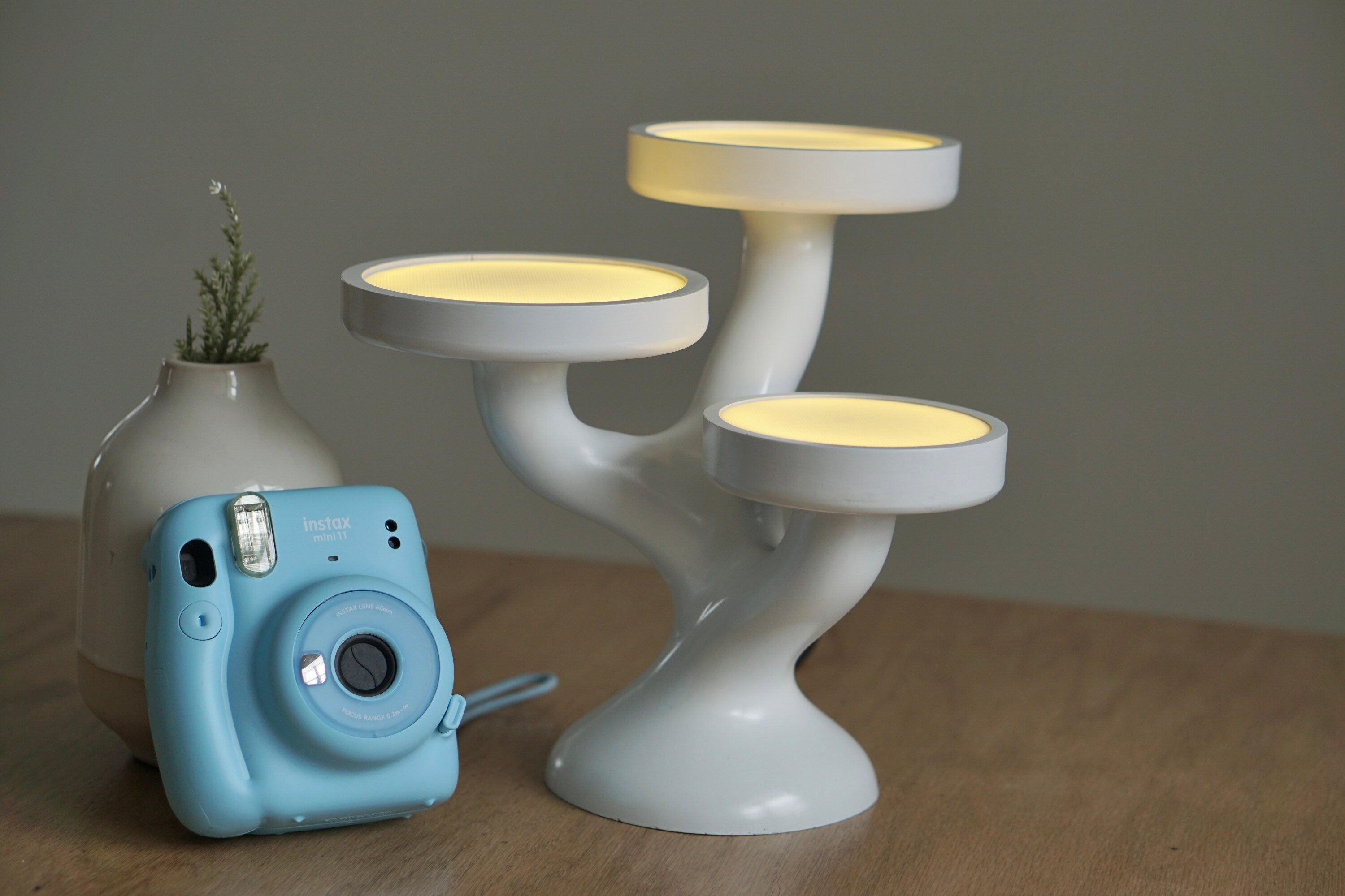 BRANCH - Organic Plant Inspired LED Lamp - Unique Accent Lamp - Mushroom Lamp -