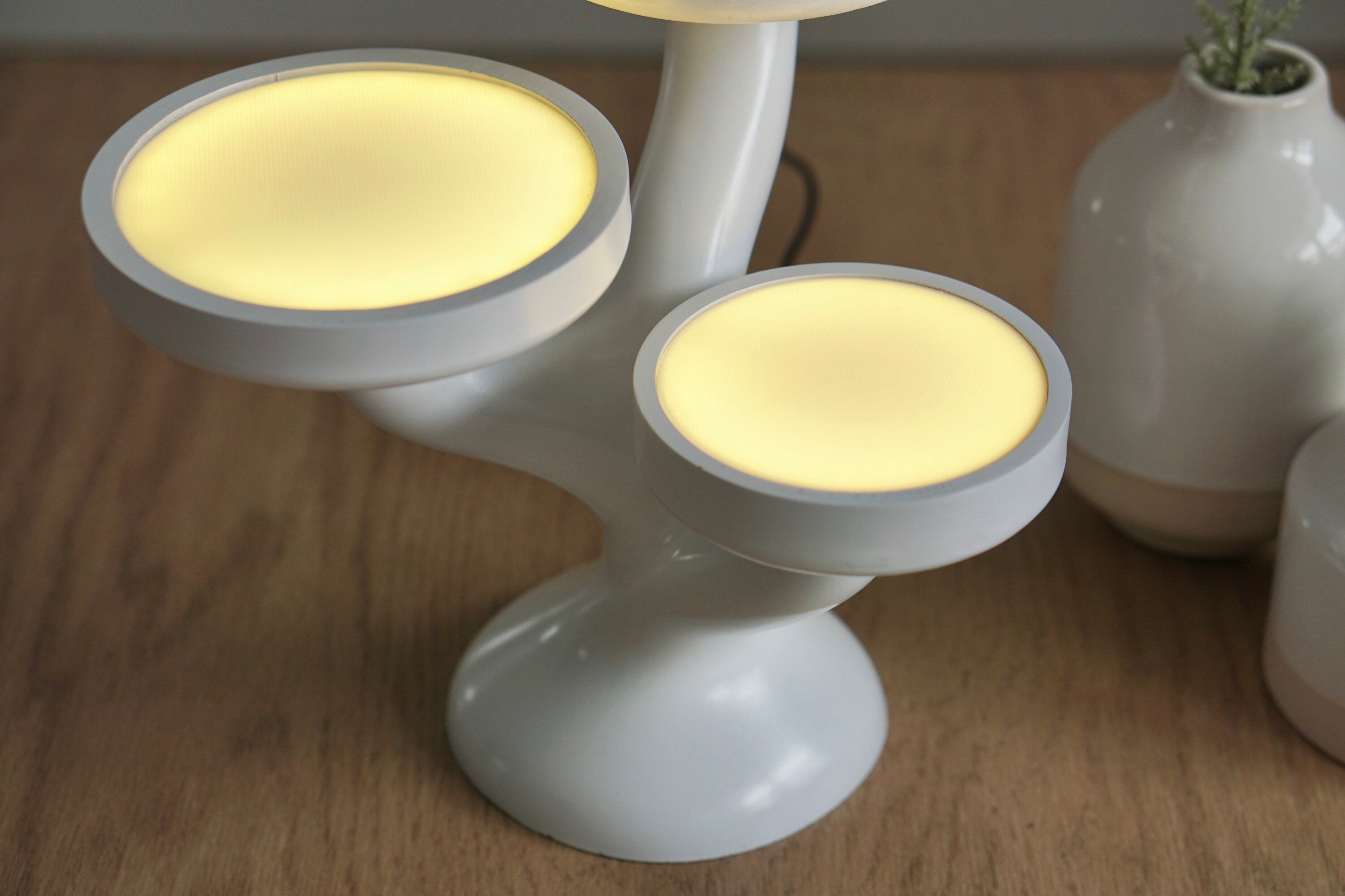 BRANCH - Organic Plant Inspired LED Lamp - Unique Accent Lamp - Mushroom Lamp -