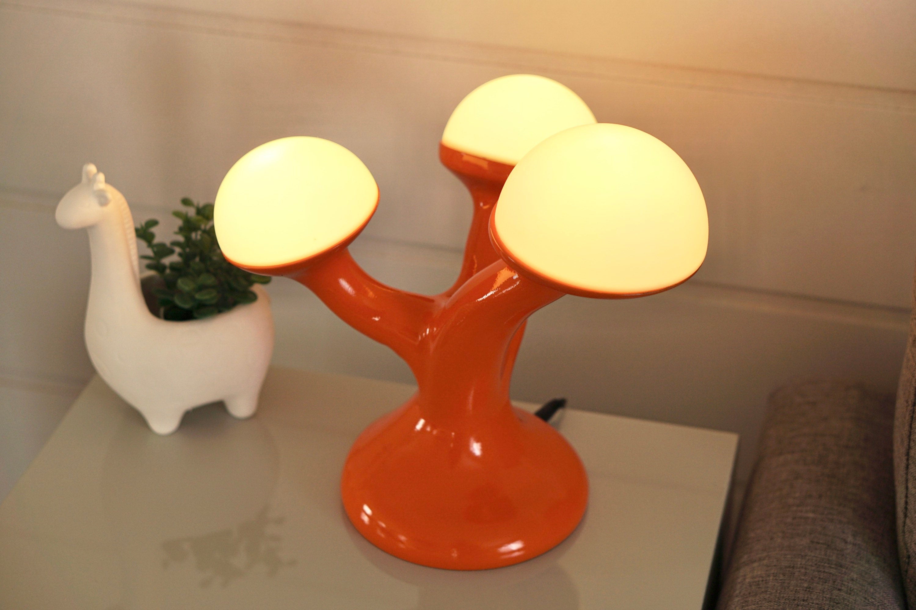 Mushroom Lamp, plant inspired light, tree accent light, Modern light, nature lamp, contemporary light , Modern Accent Lamp, Sci fi lamp