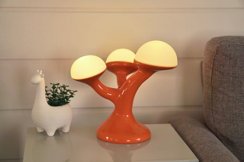 Mushroom Lamp, plant inspired light, tree accent light, Modern light, nature lamp, contemporary light , Modern Accent Lamp, Sci fi lamp
