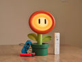 Fire Flower Lamp - Mario themed Lamp - Fun Table Lamp - super Mario galaxy Movie Inspired