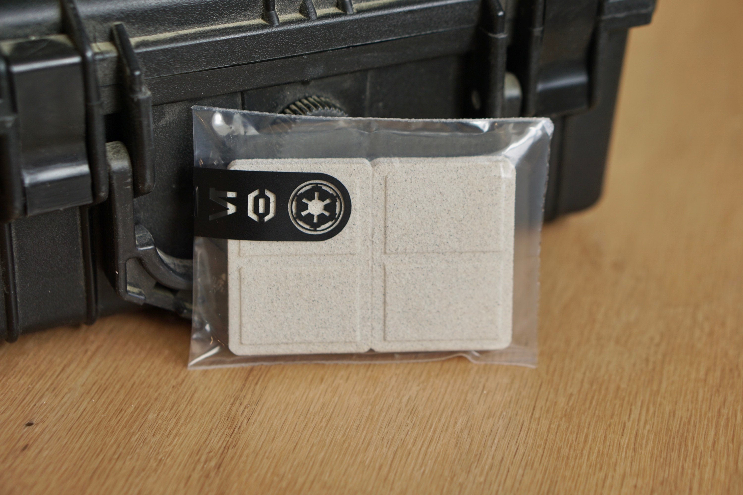 Mandalorian inspired Imperial Cookie Prop- Imperial Cracker - Star Wars Biscuit - Mando Biscuit-