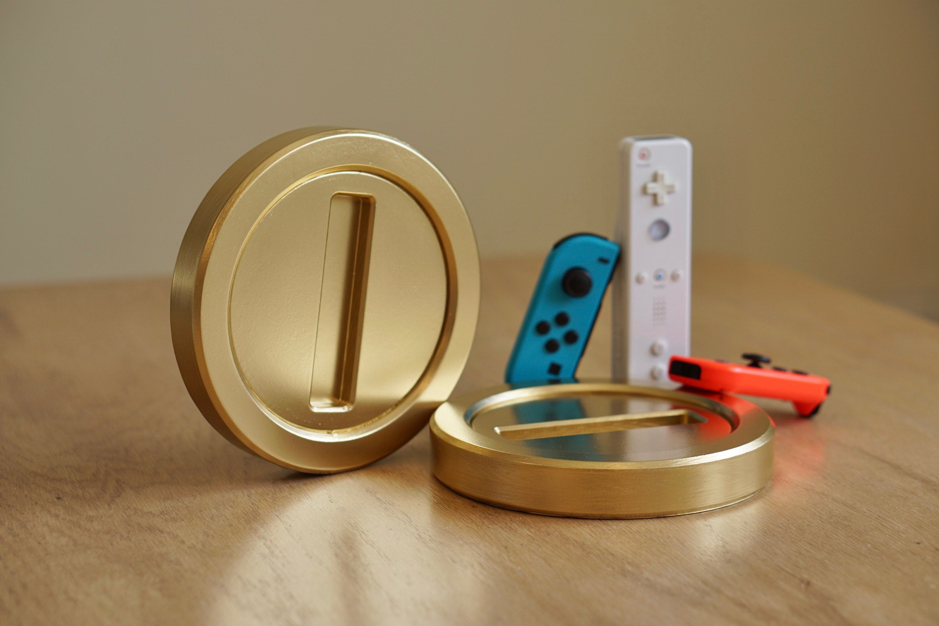 Mario Inspired Gold Coin - Mario Moive inspired Prop - Mario jumbo Coin -