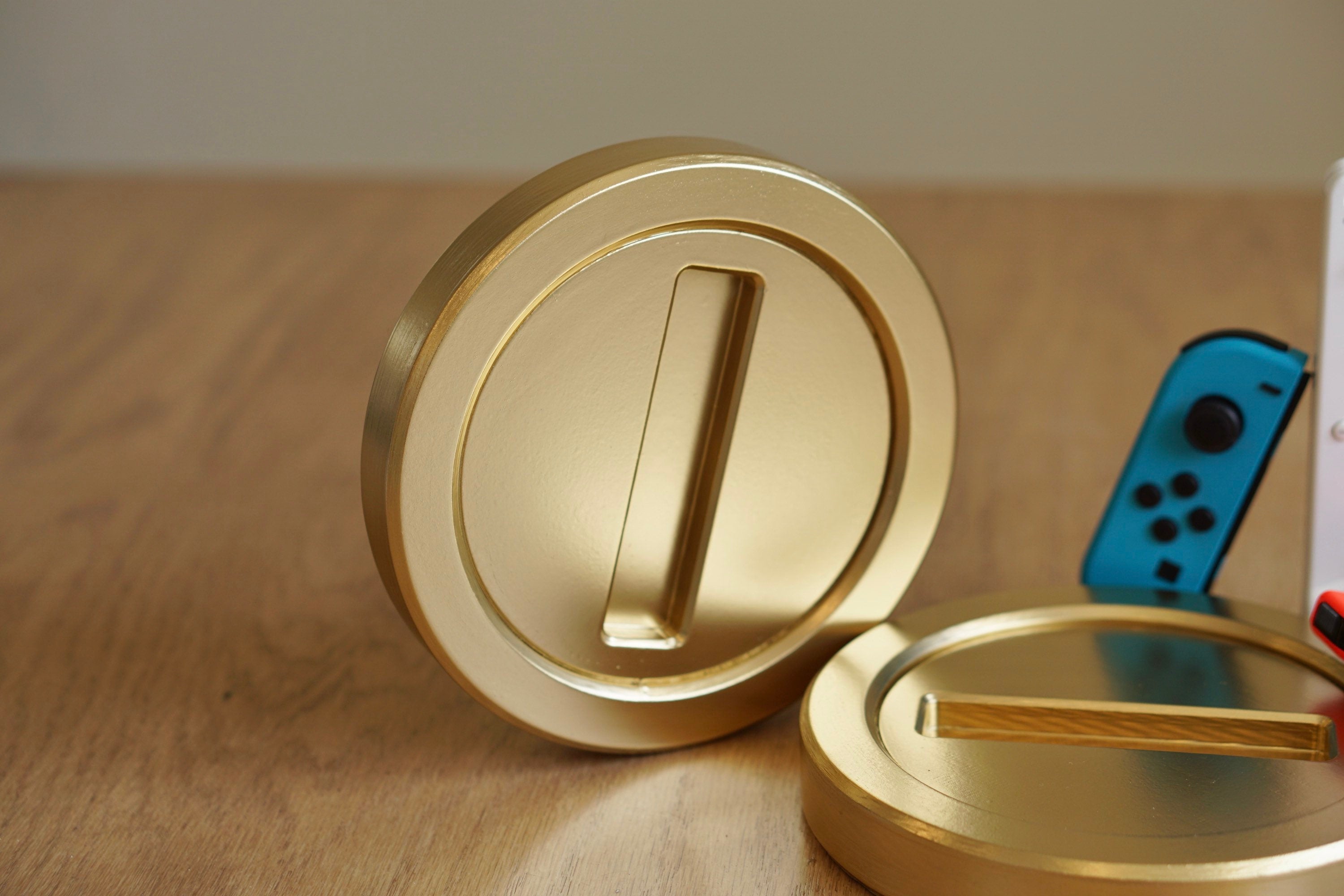 Mario Inspired Gold Coin - Mario Moive inspired Prop - Mario jumbo Coin -