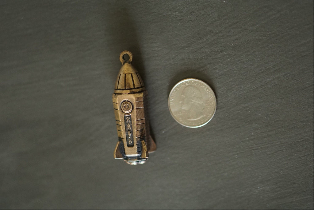 Tears of the Kingdom lnspired Zelda Rocket - Zelda Keychain - Rocket keychain - The Legend of Zelda -