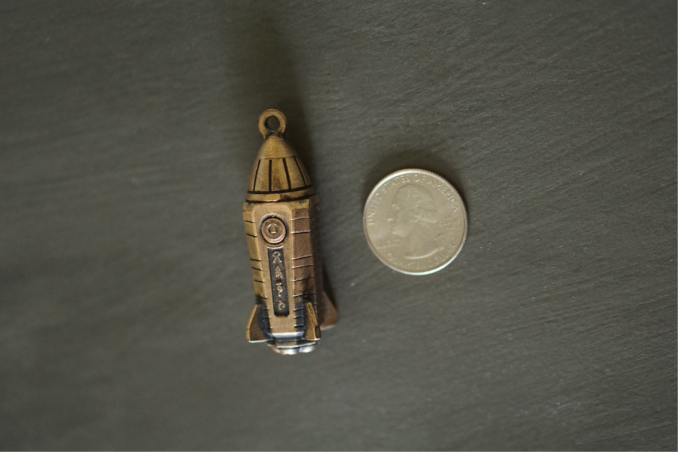 Tears of the Kingdom lnspired Zelda Rocket - Zelda Keychain - Rocket keychain - The Legend of Zelda -