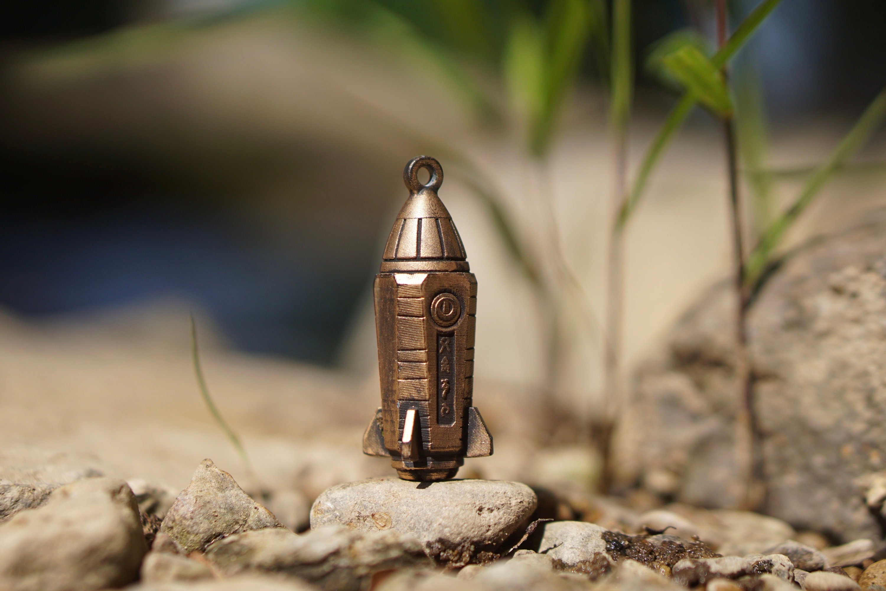 Tears of the Kingdom lnspired Zelda Rocket - Zelda Keychain - Rocket keychain - The Legend of Zelda -