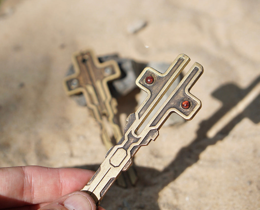 Mission impossible inspired Ai key - Ai key - mission impossible prop inspired- Ai Entity Cruciform Key - Dead Reckoning - Final Reckoning