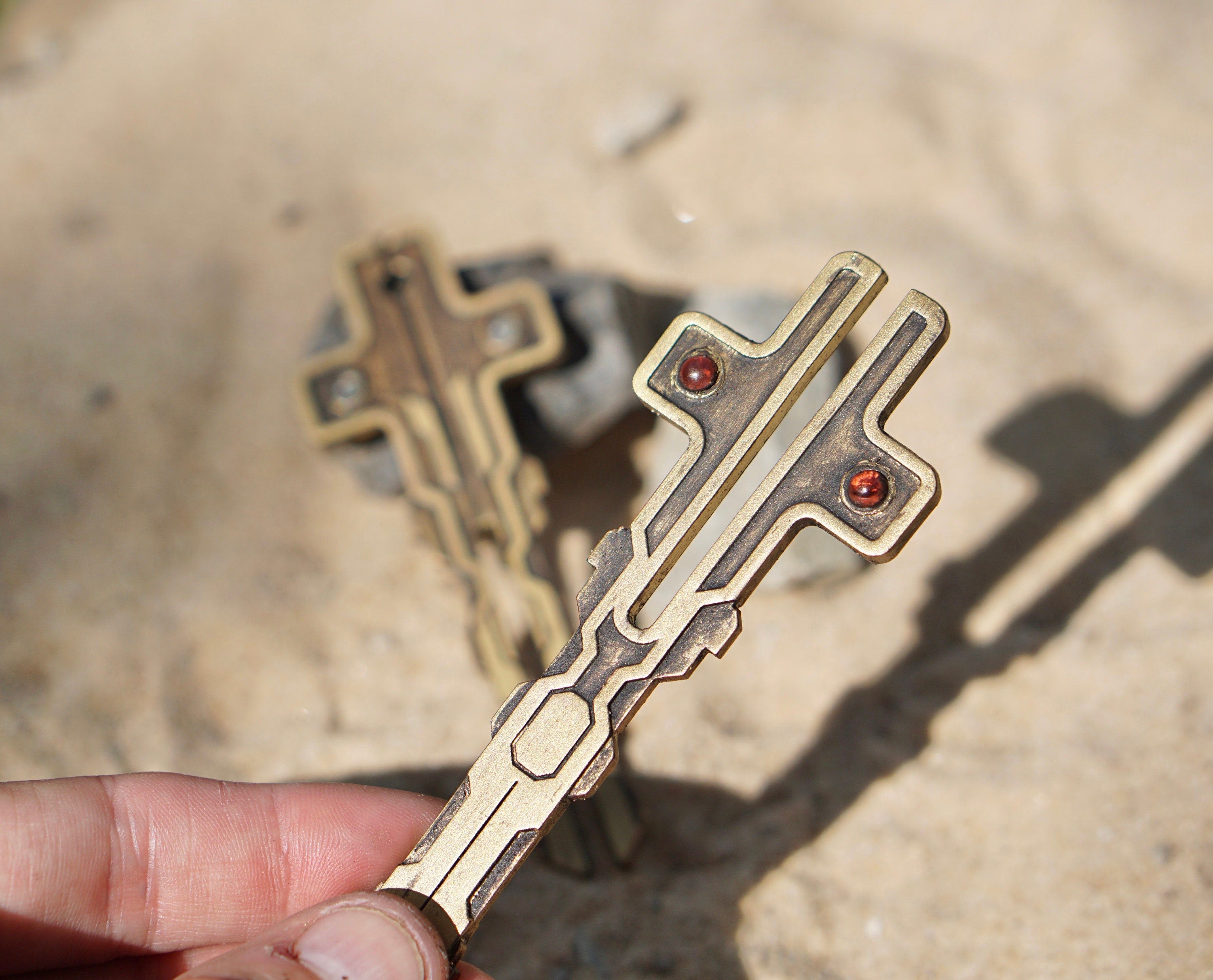 Mission impossible inspired Ai key - Ai key - mission impossible prop inspired- Ai Entity Cruciform Key - Dead Reckoning - Final Reckoning