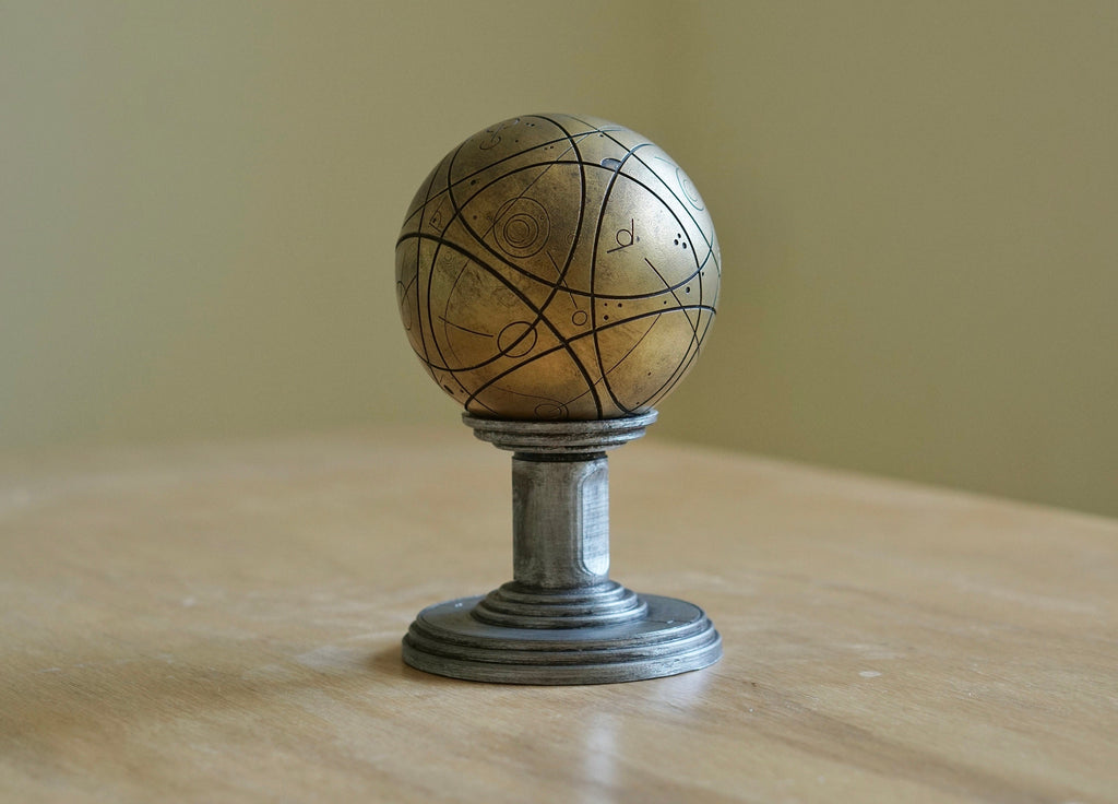 Ashoka Inspired Star Map - Sci-Fi Orb Map - WITH CUSTOM STAND -