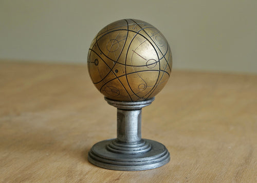 Ashoka Inspired Star Map - Sci-Fi Orb Map - WITH CUSTOM STAND -