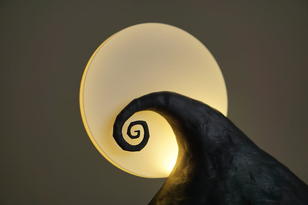 Nightmare Before Christmas Lamp - Spiral Hill Desk Lamp -