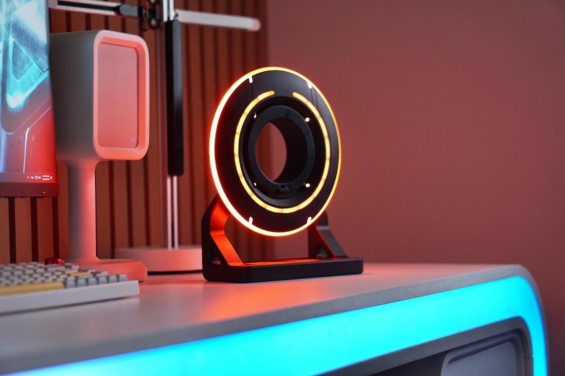 Tron Disc 3.0, Ultra Premium - LED light up Tron Legacy Identity Disc - LIGHTS & SOUNDS - usb-c rechargeable - Now with Tron Ares Color  -