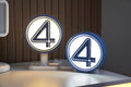 fantastic 4 inspired LED Sign -