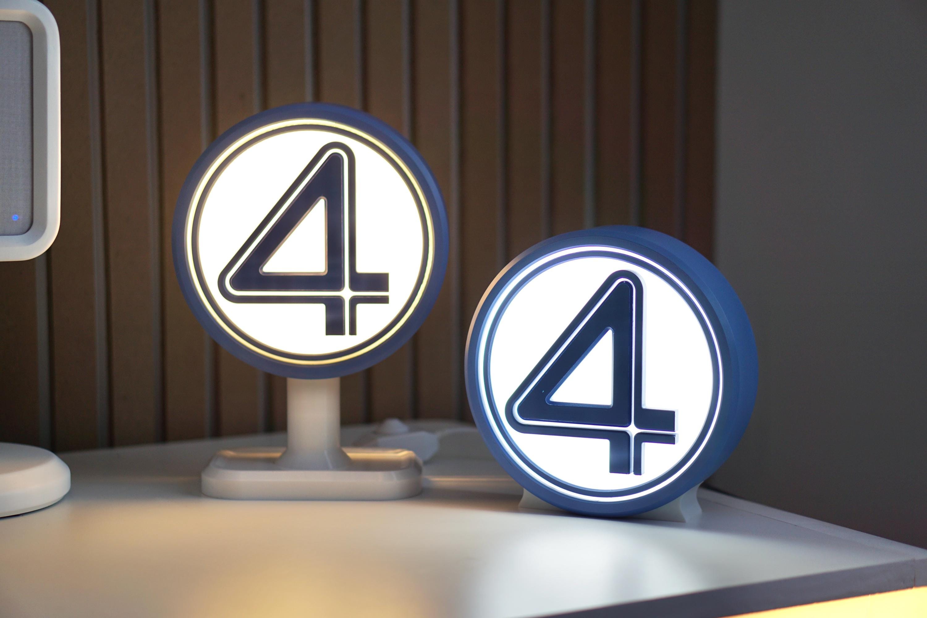 fantastic 4 inspired LED Sign -