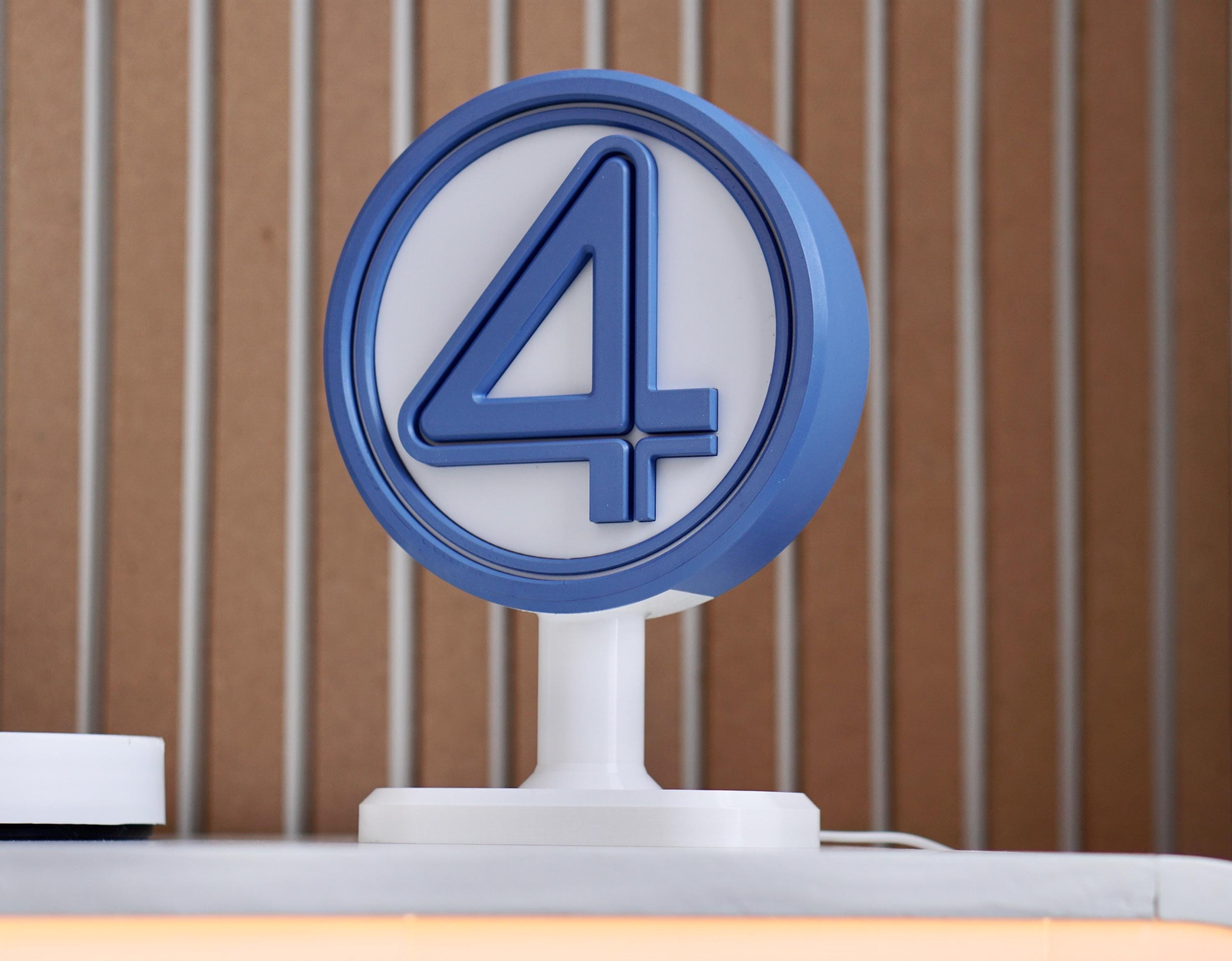 fantastic 4 inspired LED Sign -
